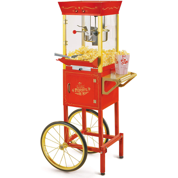 Vintage Professional Popcorn Cart 